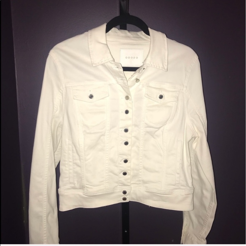 White Denim Jacket
